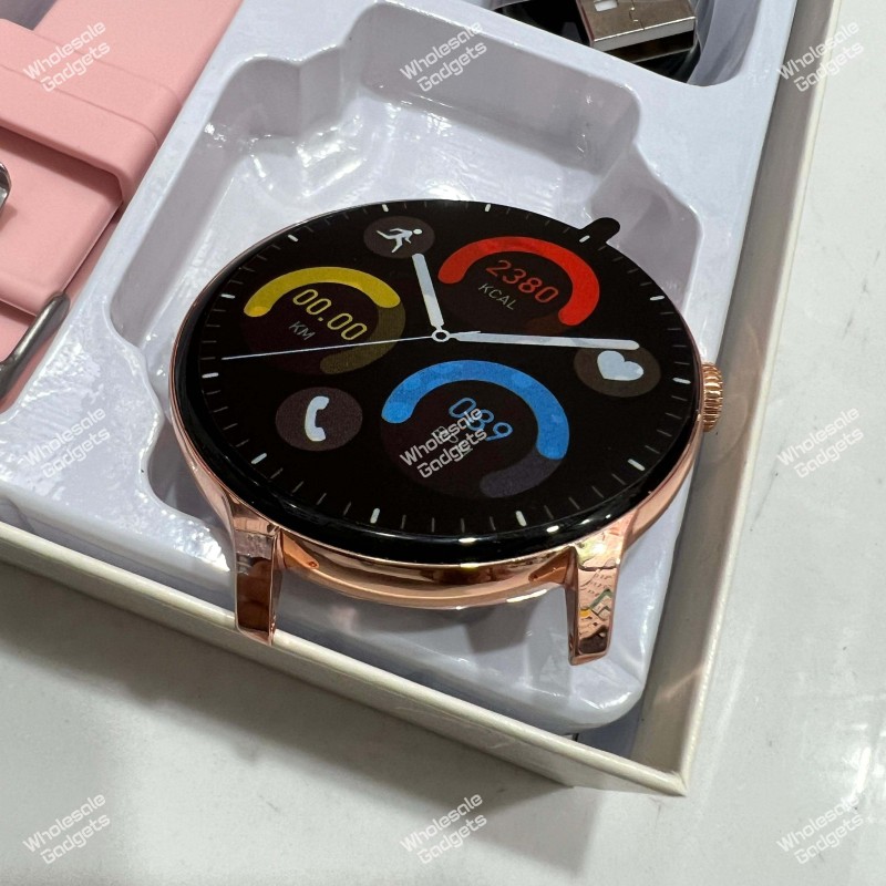 Laxasfit GT2 Round Shape Smartwatch