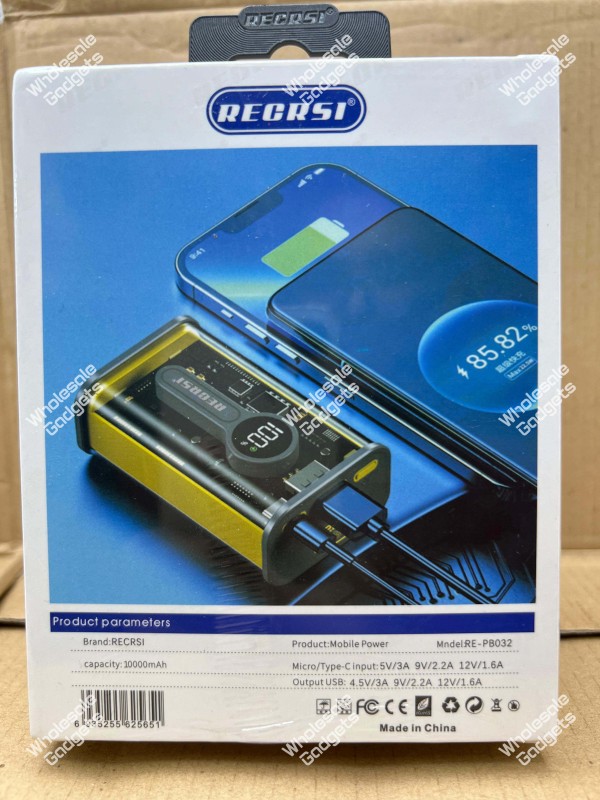 RECRSI RE-PB032 10000mAh Power Bank