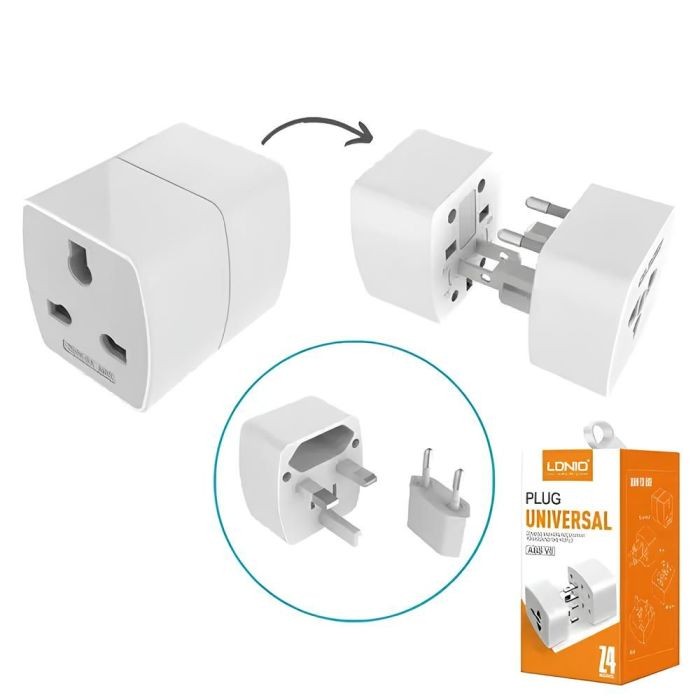 Ldnio Z4 Universal Plug 6A Max (ABS V0)