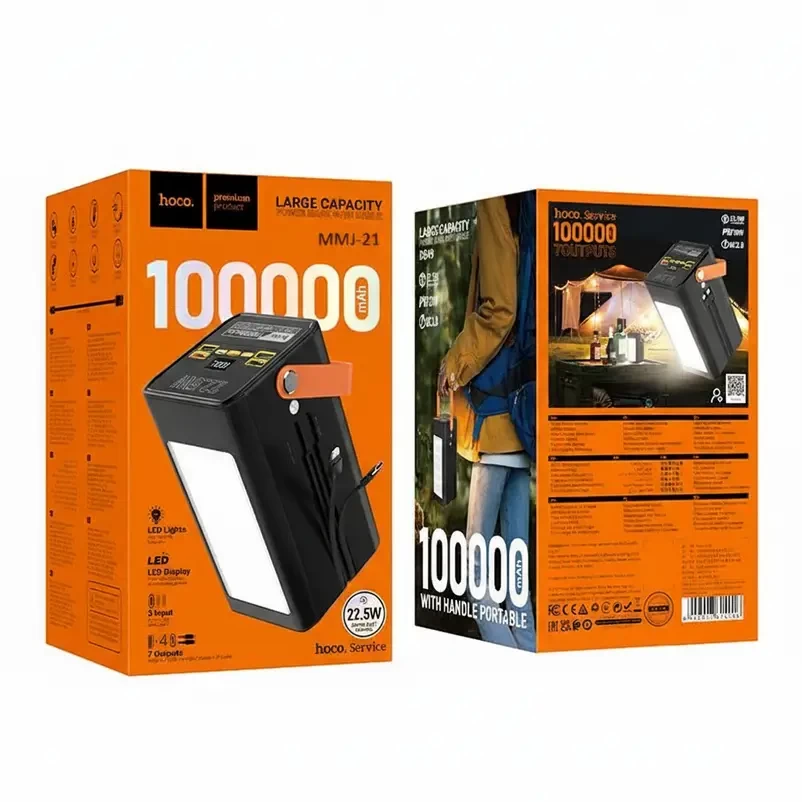 Hoco MMJ-21 22.5W Power Bank - 100000mAh