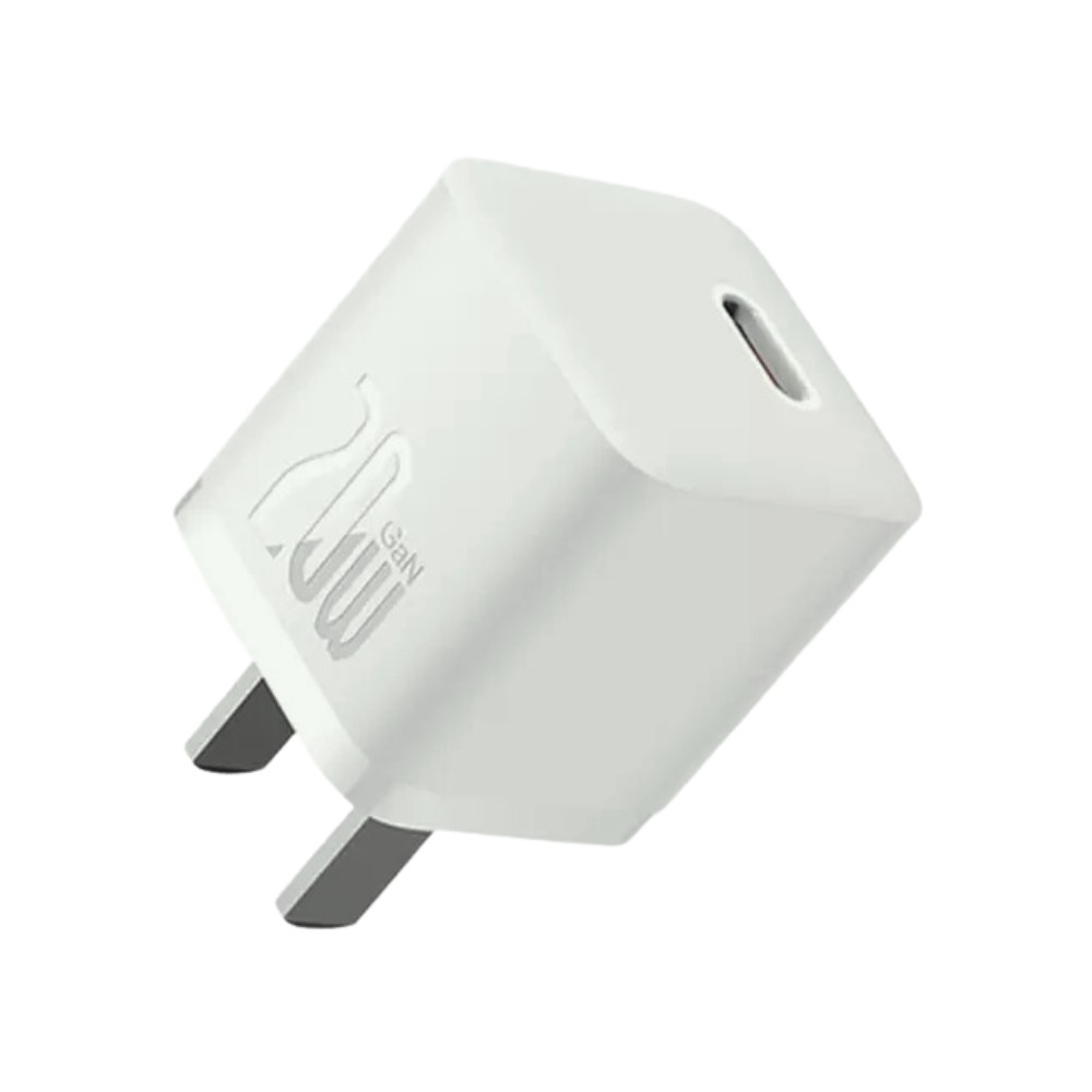 Baseus 20w smart cube fast charger-1C 20W CN- white- For 20w
