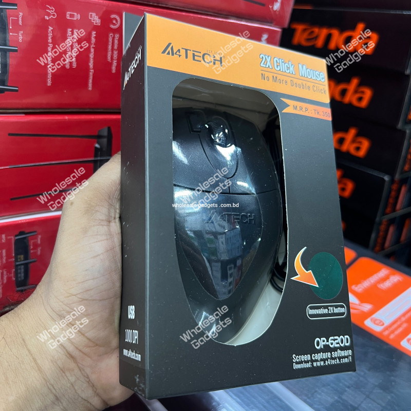A4TECH OP-620D 2X Click Optical Mouse Master C*opy