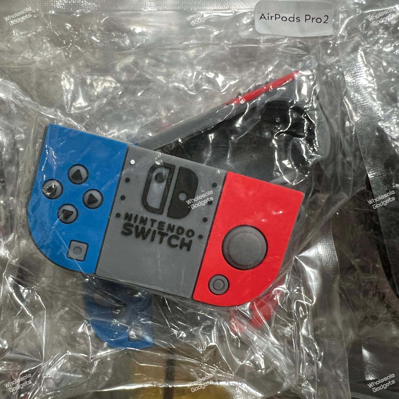 AirPods Pro 2nd Generation Premium Silicon Case - Nintendo Switch Version with Keychain