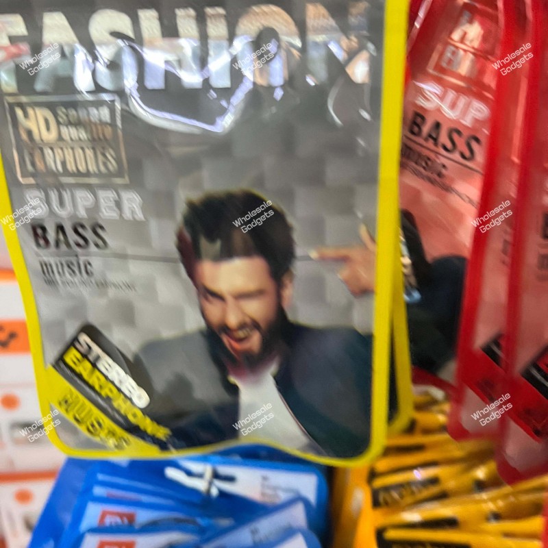 Fashion Super BASS Earphone.