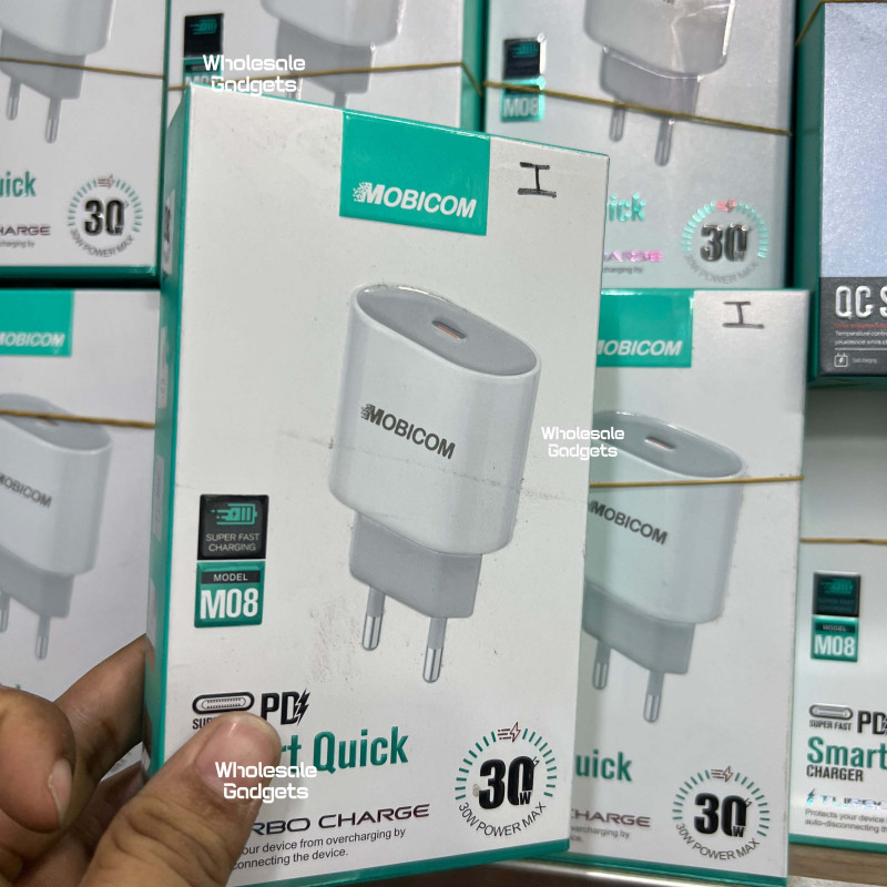 MOBICOM M08 30W Super Fast Charger