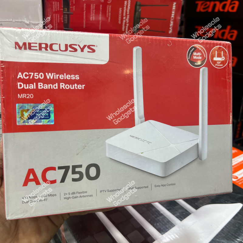 MERCUSYS MR20 AC750 Wireless Dual-Band Router