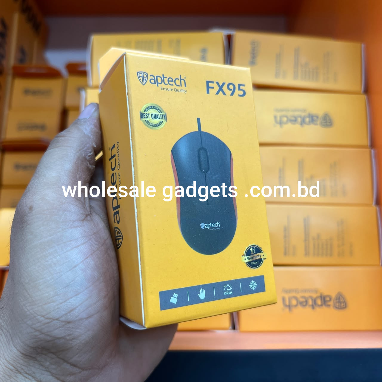 Aptech FX95 Wired Optical Mouse