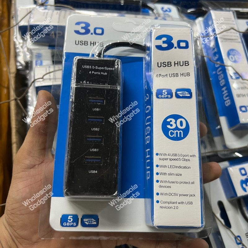 USB Hub 3.0 Cable 1.2M High Speed Adapter