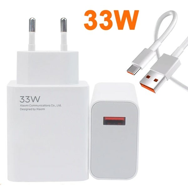 Xiaomi 33W Charger Set with 3A USB Type-C Cable