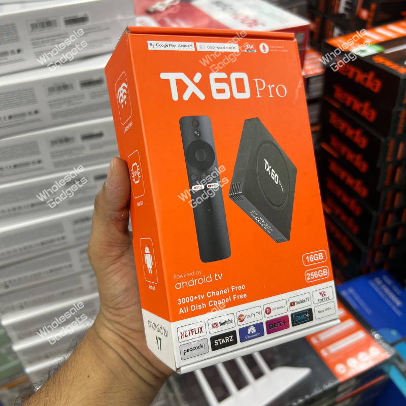 TX60 Pro 14K Ultra HD Smart Android TV Box