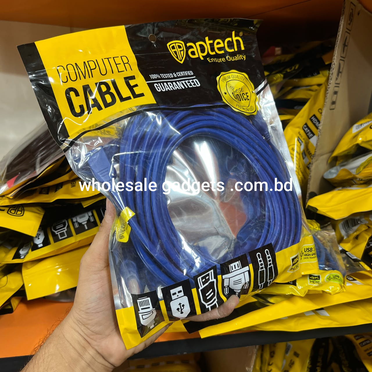 Aptech Usb Cable Extention 2.0 (10 meter)