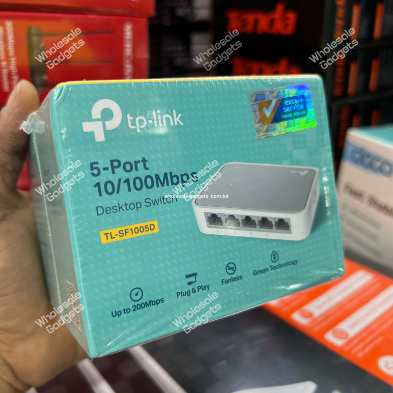 TP-Link TL-SF1005D 5-Port 10/100Mbps Desktop Switch