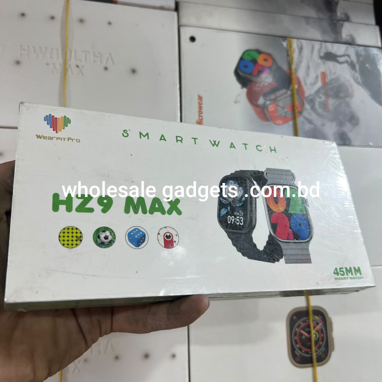 HZ9 MAX WearFIT Pro Smart Watch