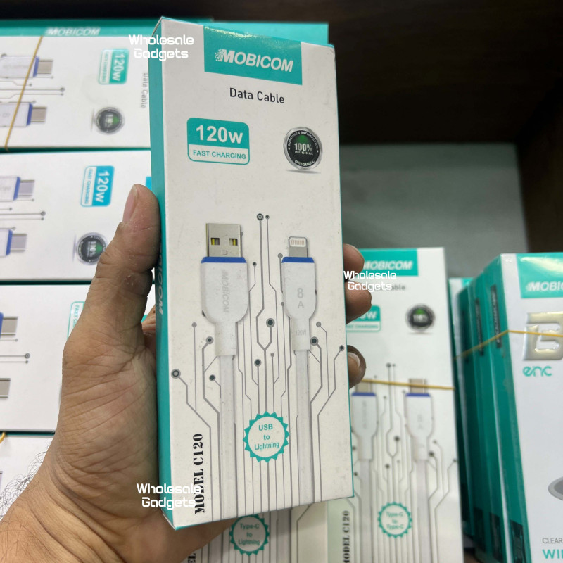 MOBICOM LC120 120W Fast Charging Cable Usb to lighting