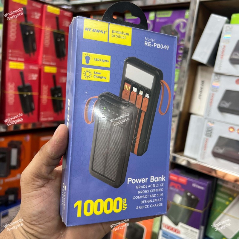 RECRSI RE-PB049 10,000mAh  power bank