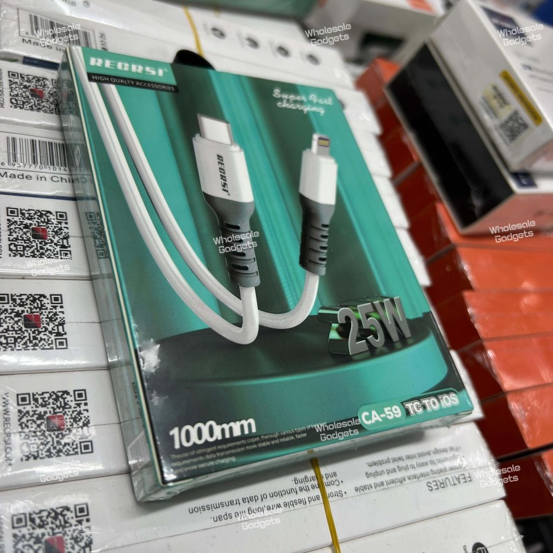 RECRSI CA-59 25W USB C to Lightning Fast Charging PD Cable