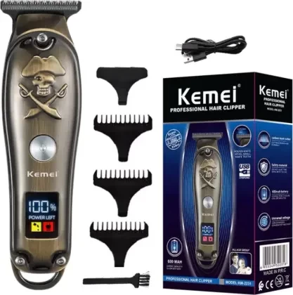 Kemei KM-2231 Hair Clipper and Beard Trimmer for Men