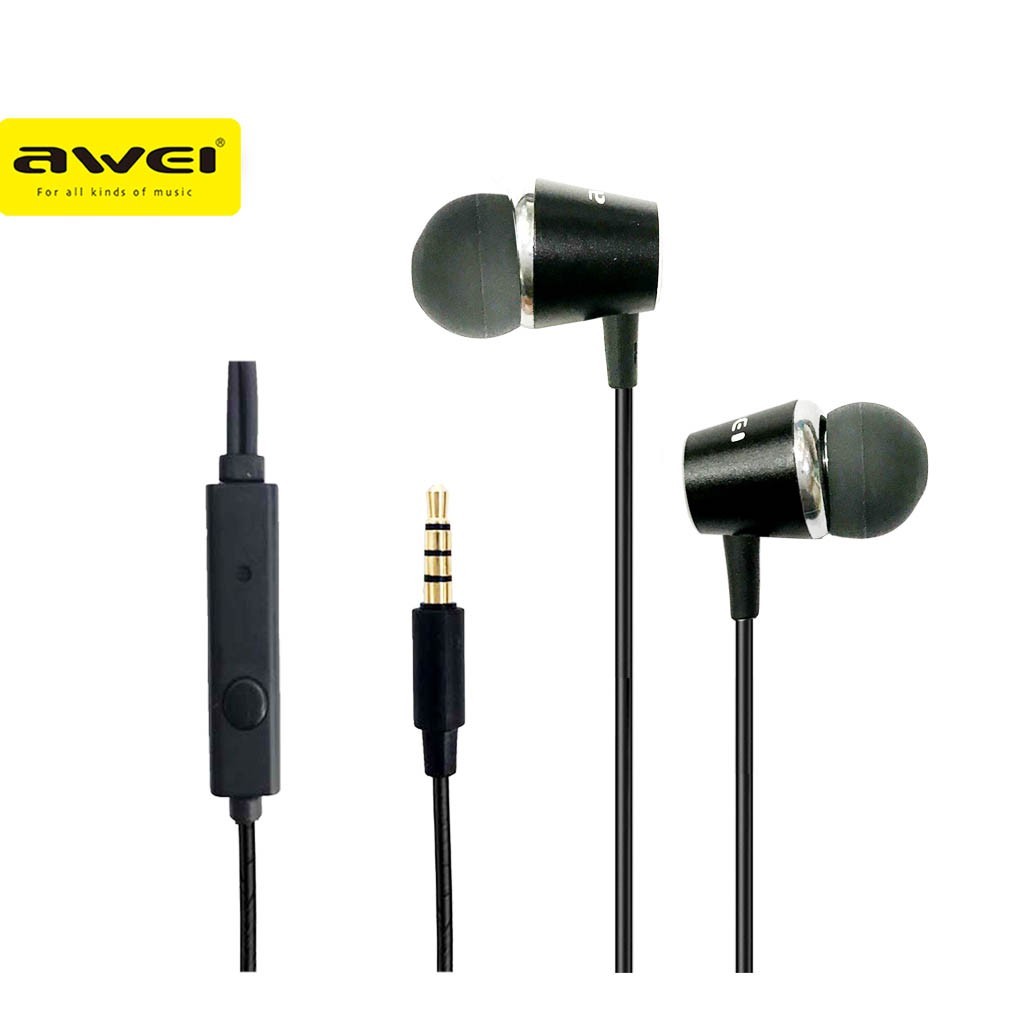 Awei PC-2 3.5mm In-Ear Wired Earphones