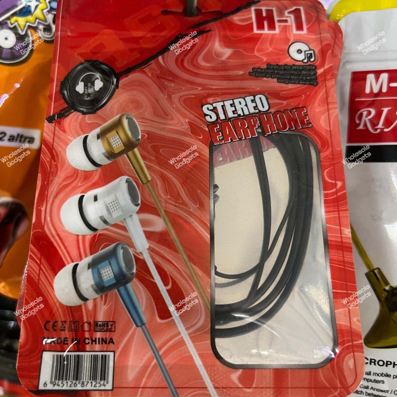 H-1 Stereo Earphone