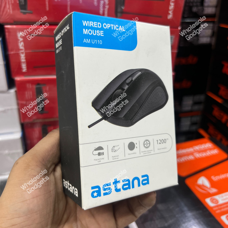 ASTANA AM U110 Wired Optical Mouse