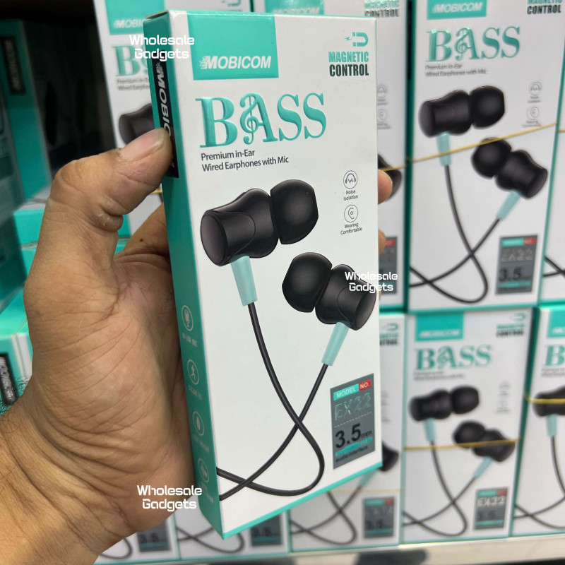 Mobicom EX22 Premium In-Ear Wired Earphones