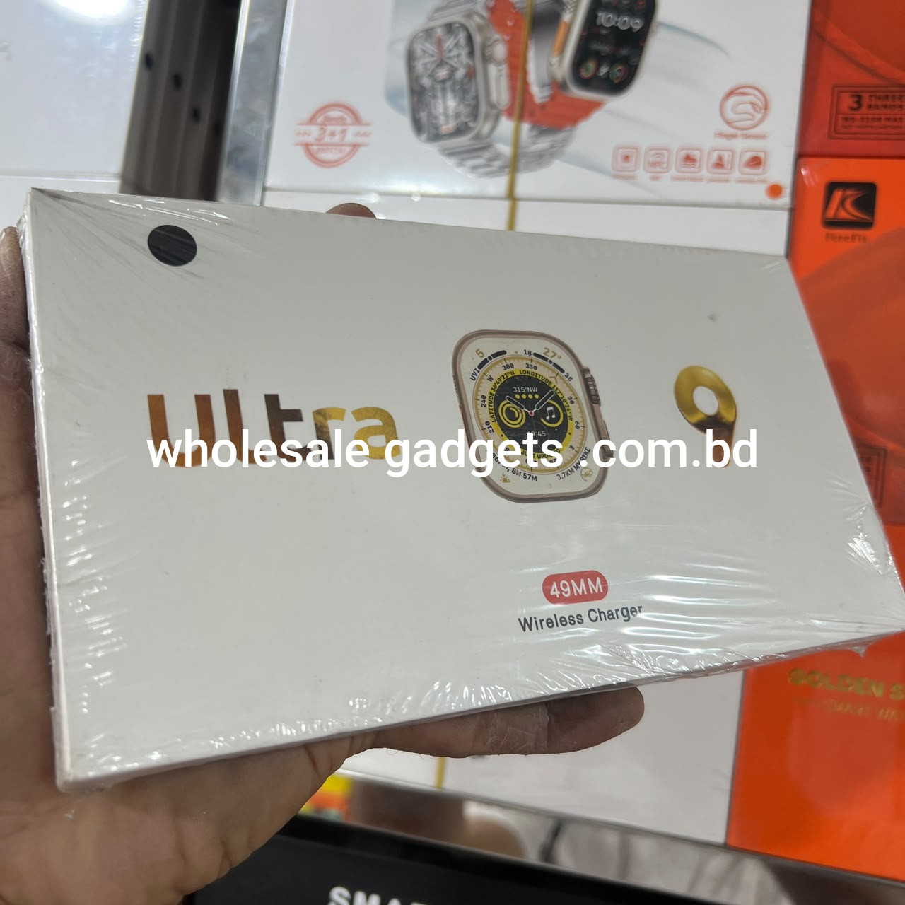 ULTRA 9 Titanium 49MM Smart Watch