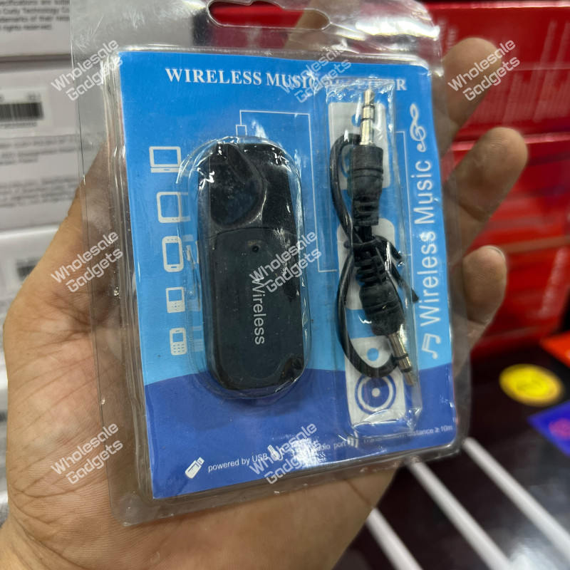 USB Bluetooth Audio Music Receiver with 3.5mm AUX Cable