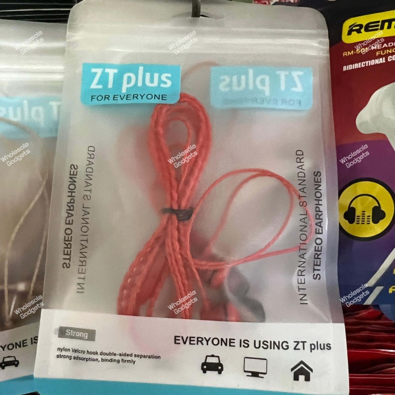 ZT plus wired stereo earphones