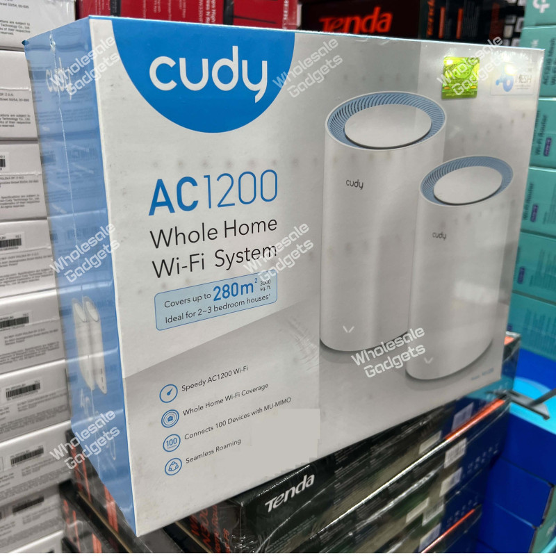 Cudy M1200 AC1200 Dual Band Mesh Router (2 Pack)