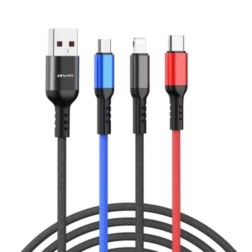Awei CL-971 3 in 1 Multi Charging Cable