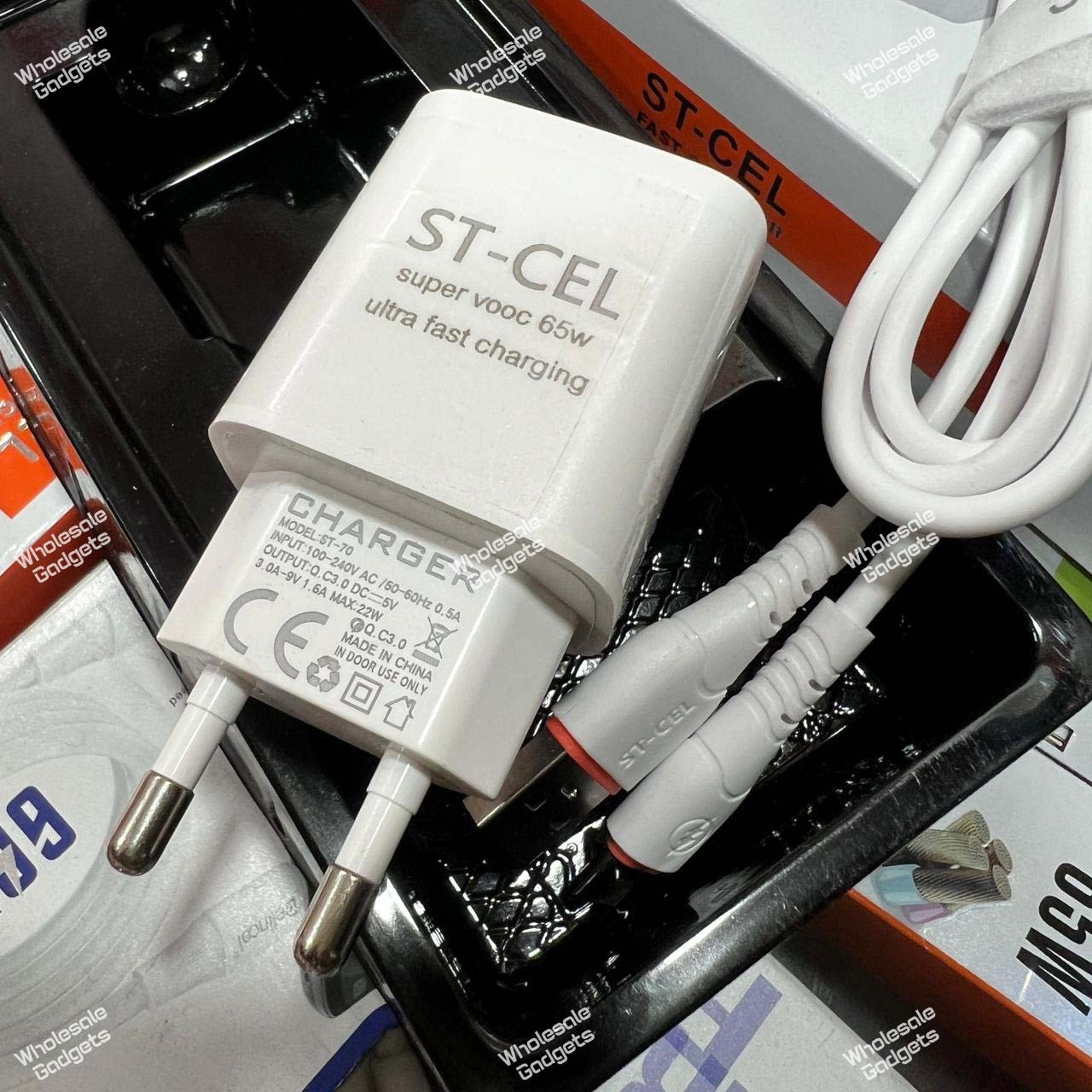 ST-CEL ST-70 65W Super Vooc Micro Fast Charger