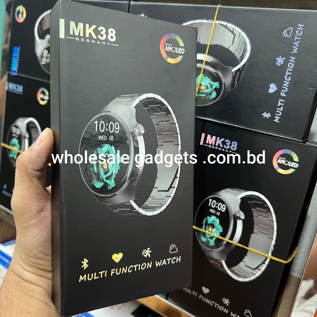 MK38 Germany AMOLED Multifunction Smartwatch