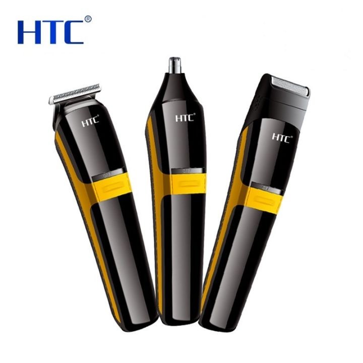 HTC AT-1322 Cordless Nose And Ear Hair Trimmer For Man Rechargeable Men's Grooming Kit