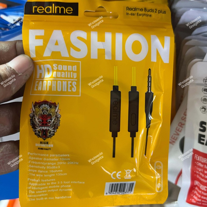 Realme Buds 2 Plus earphones with microphone