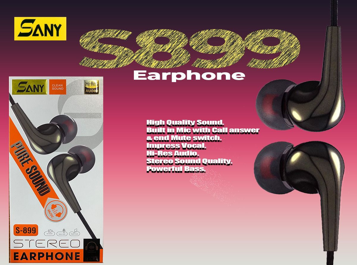 Sany S899 Earphone