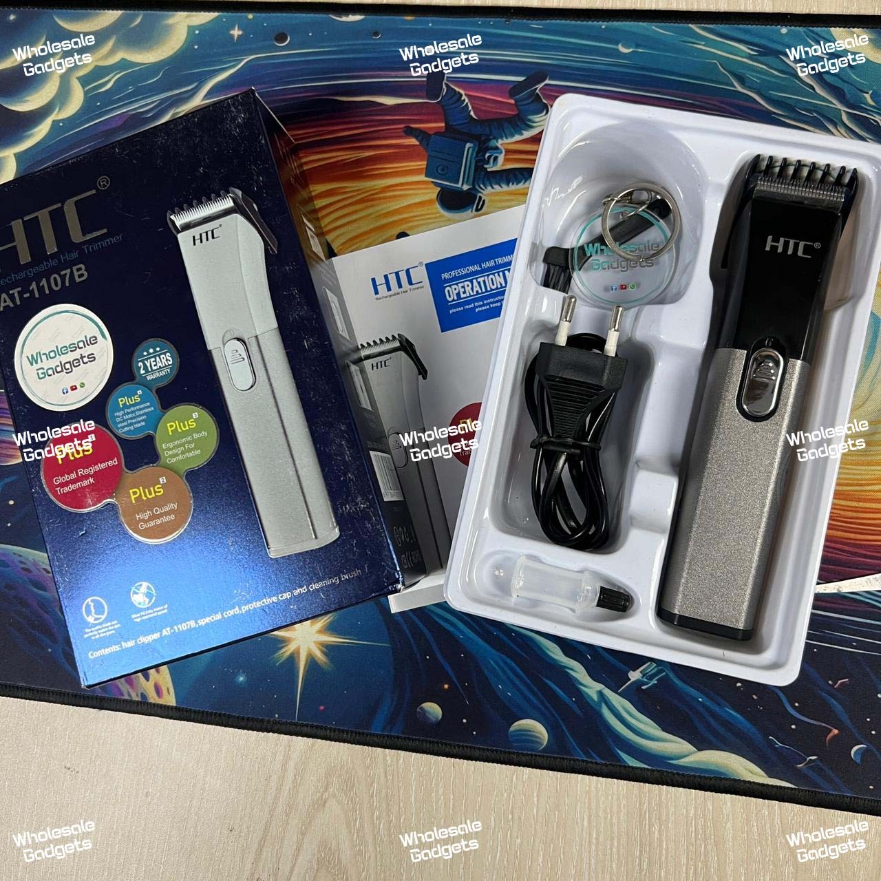 HTC AT-1107B Beard Trimmer For Men