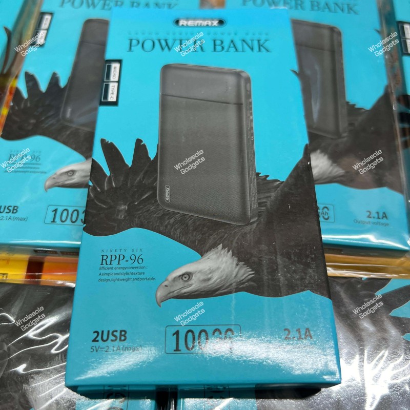 Remax RPP-96 Lango Series Dual USB Ports 10000mAh 2.4 Power Bank