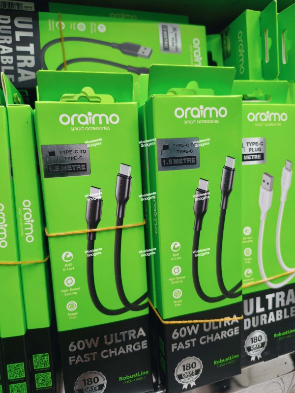 Oraimo RobustLine OCD-114CC 1.5 Meter Type C Data Cable