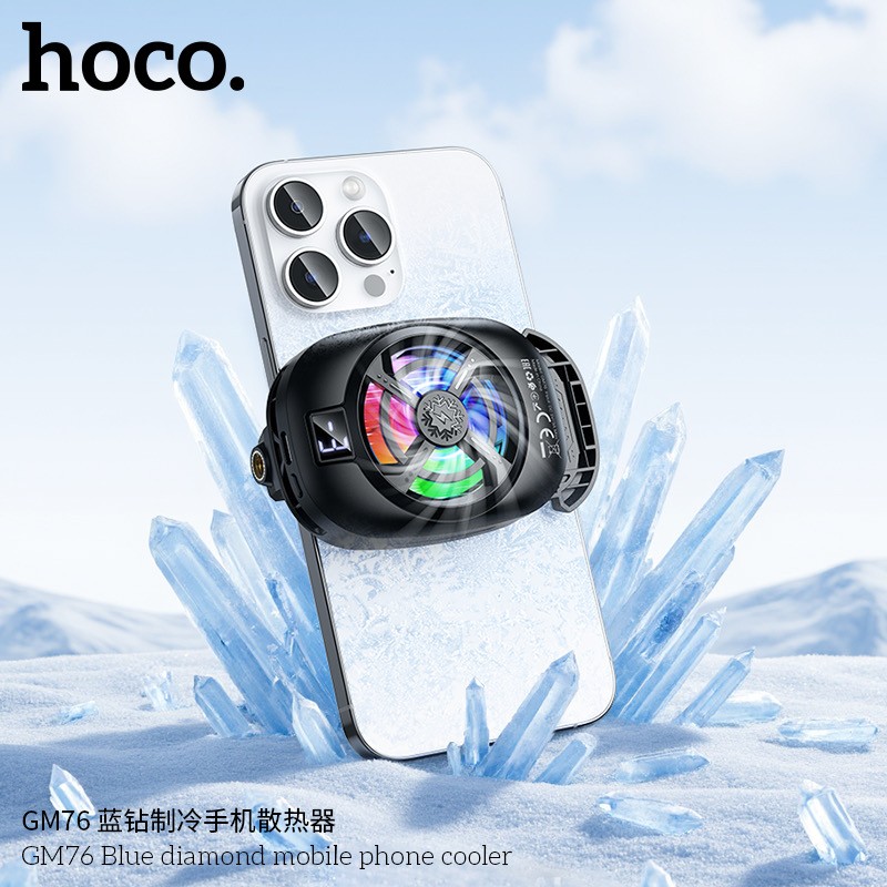 Hoco GM76 Blue Diamond Mobile Phone Cooler