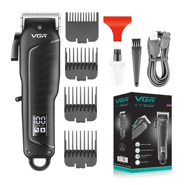 VGR V-683 Professional Rechargeable Hair Clipper For Men
