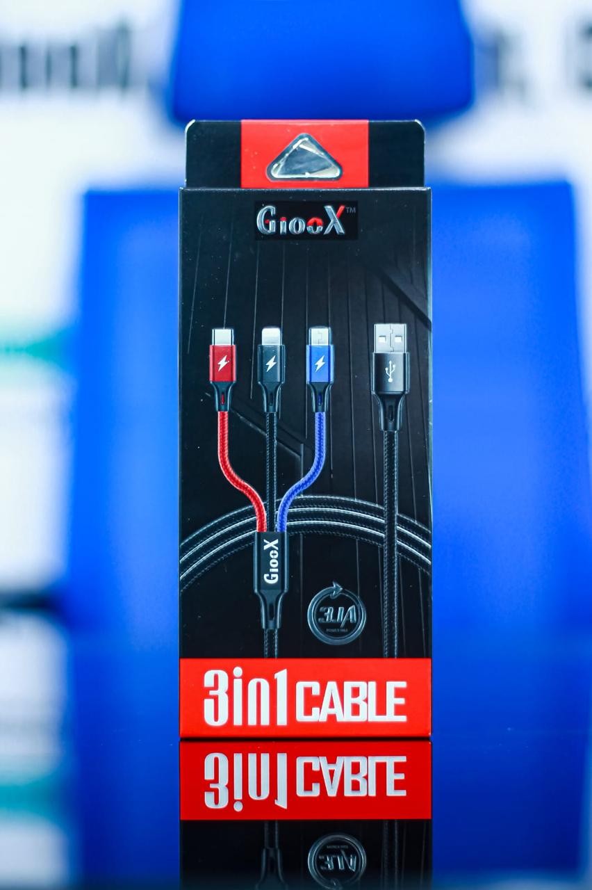 GiooX 3 in 1 cable