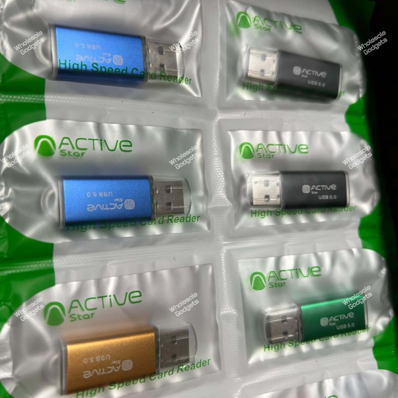 Active hi-speed card reader