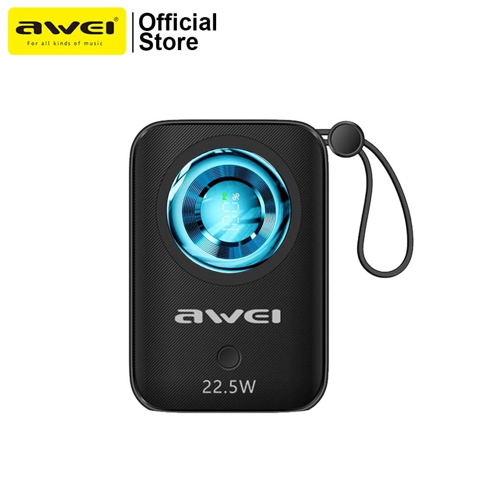 Awei P23K 10000mAH 22.5W Fast Charging Powerbank