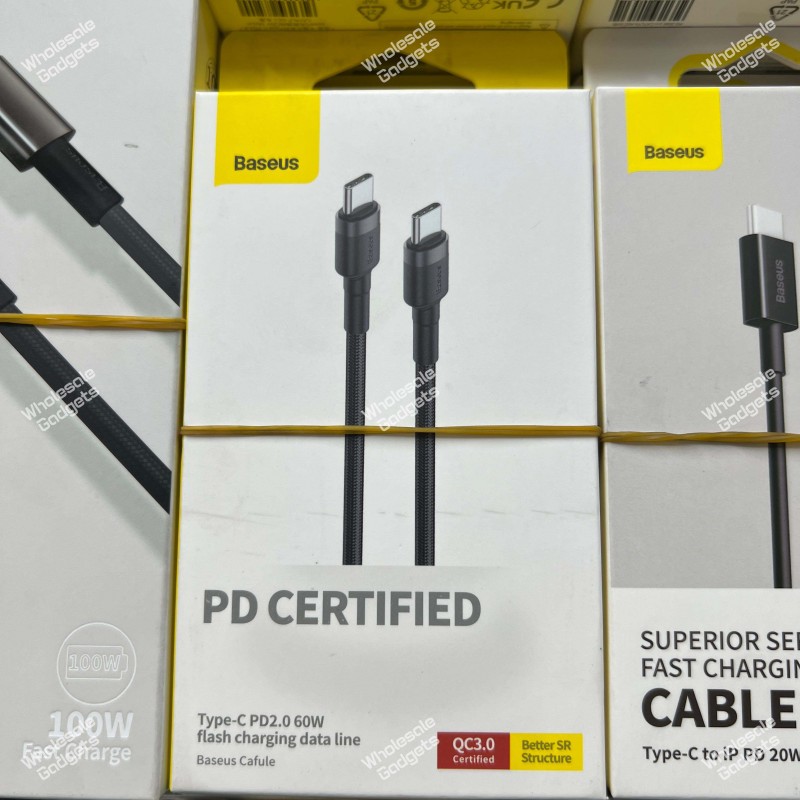 Baseus Pd Certified Type-C to Type-C PD cable 60w