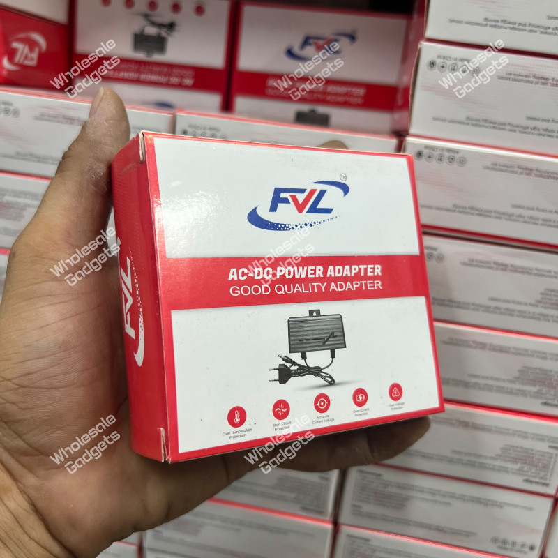 FVL AC-DC Power Adapter – Over Voltage, Over Current & Short Circuit Protection