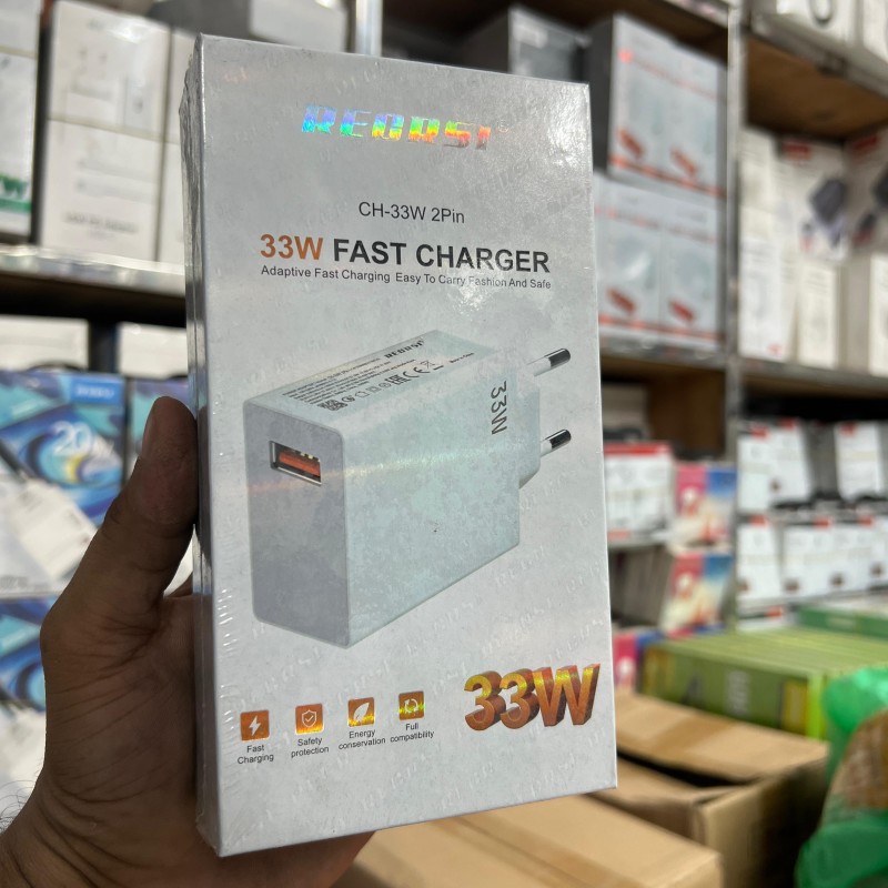 Recrsi CH 33W 2-Pin Fast Charger | Recrsi CH 33W Fast Charger