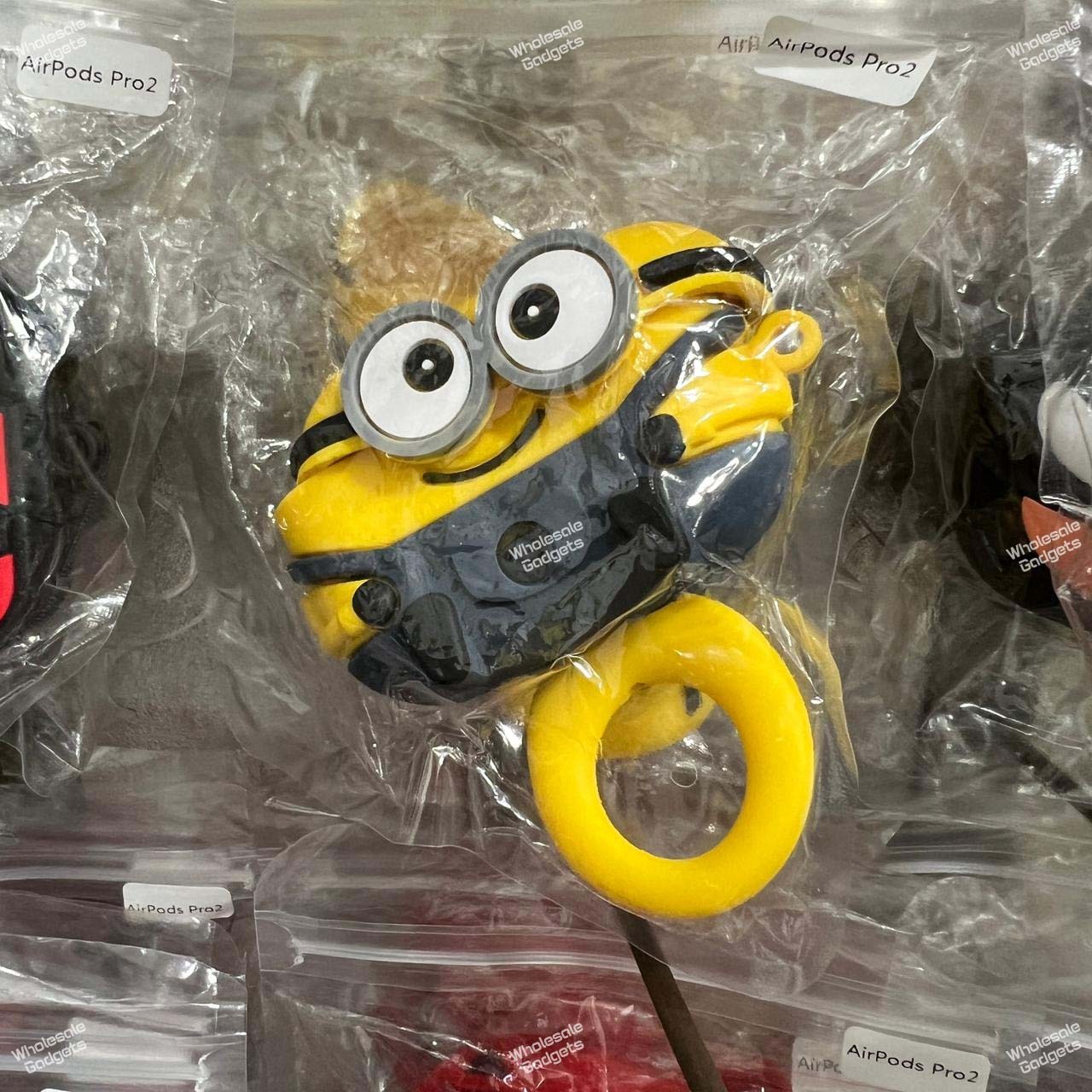 Soft Silicone Minions - themed protective case AirPods Pro 2nd Gen