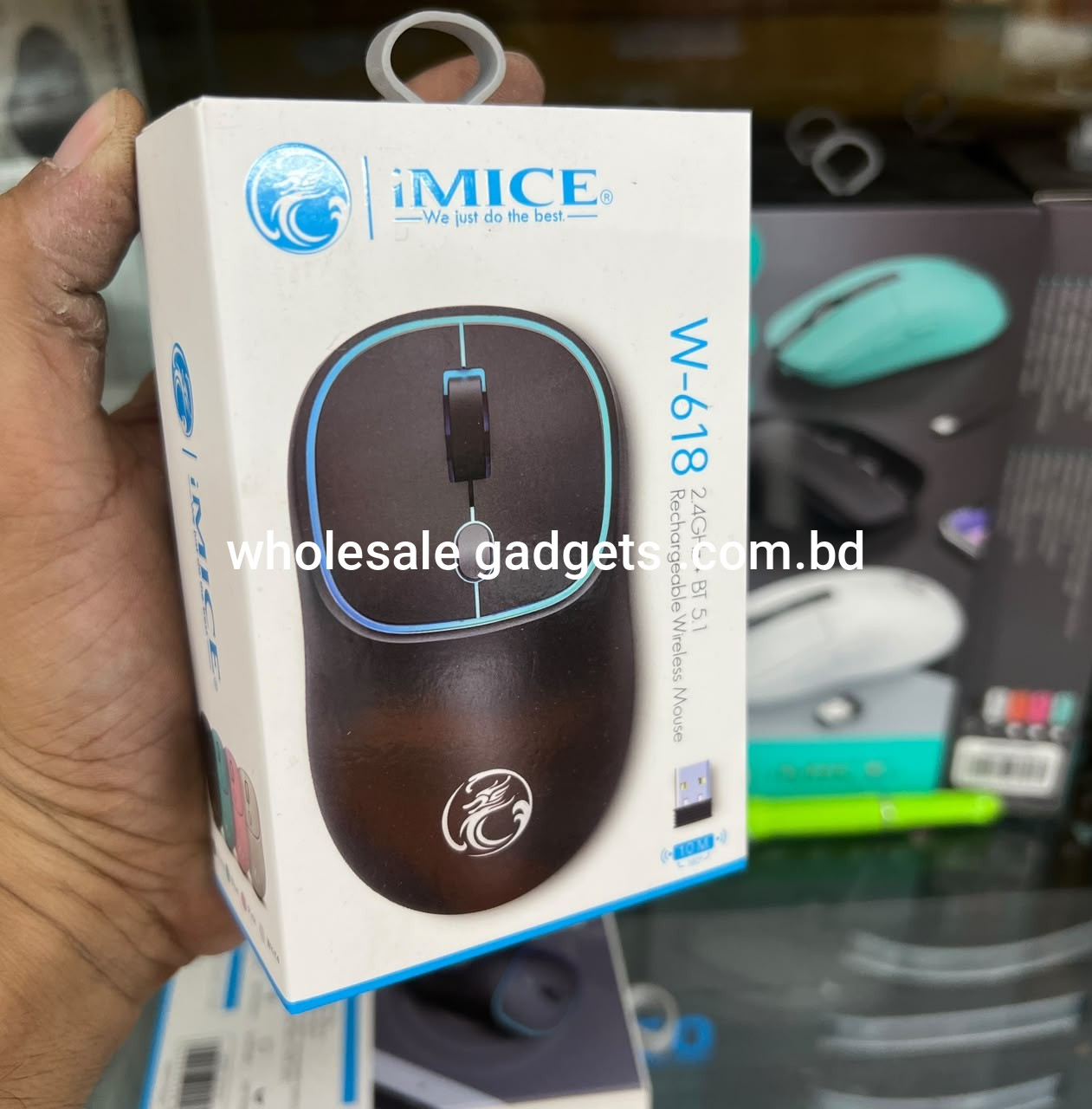 IMICE W-618 Rechargeable Wireless Gaming Mouse