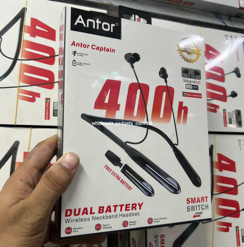 Antor Captain 400h Wireless Neckband Headset