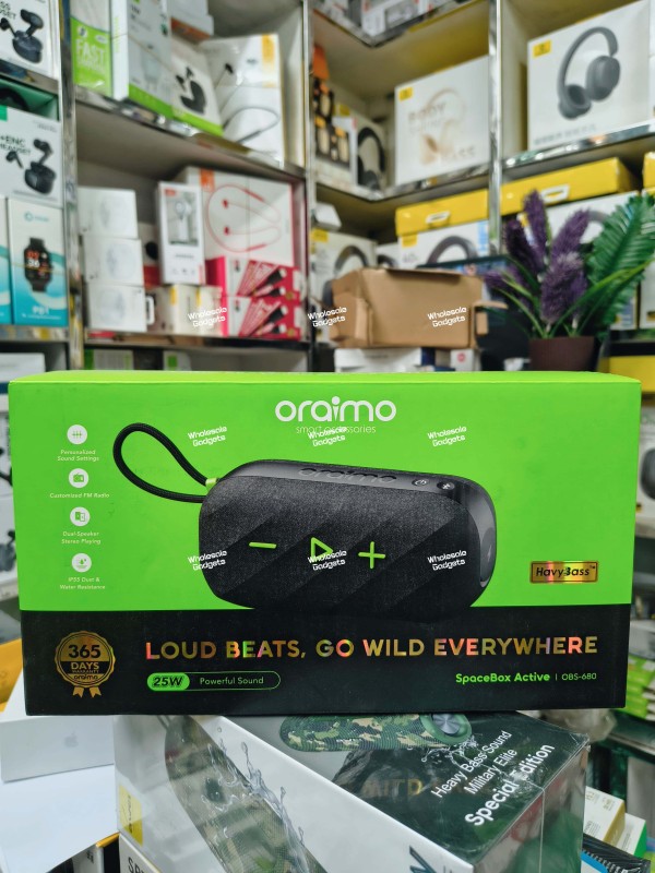 Oraimo OBS-680 SpaceBox Portable Wireless Speaker